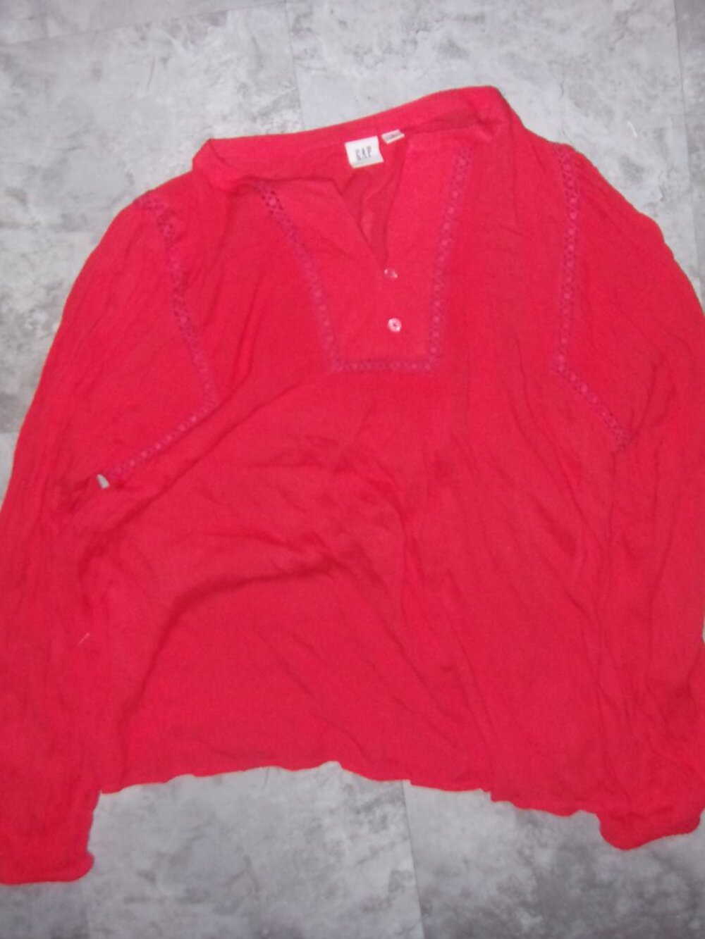 size small   blouse womens shirt top long sleeved boho